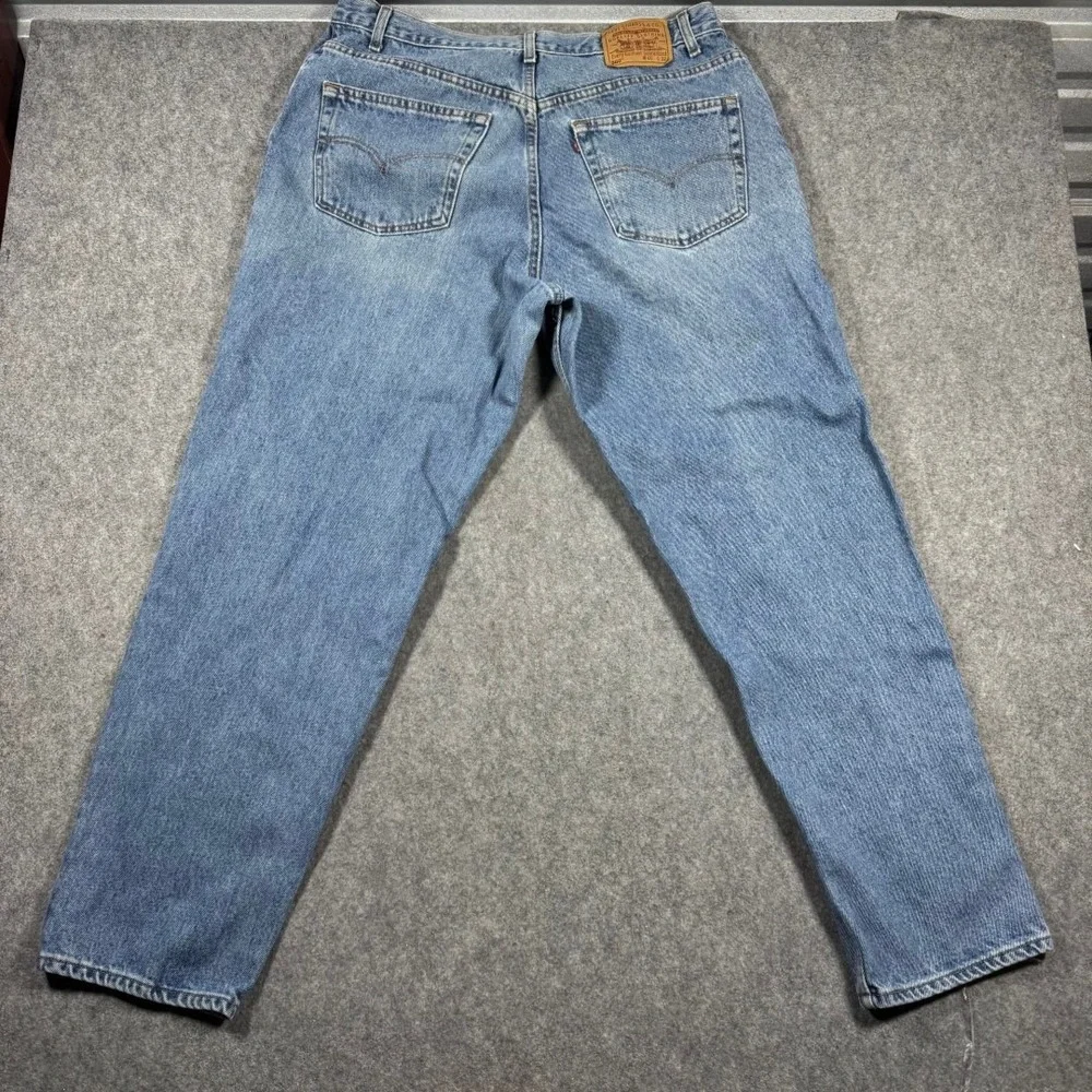 Vintage Levis 560‎ Mens 36x30 Loose Fit Tapered Leg Blue Jeans Made in USA 90s